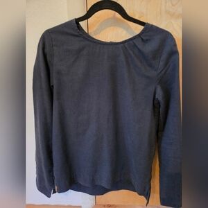 Tentree Women's Blouse - Dark Blue